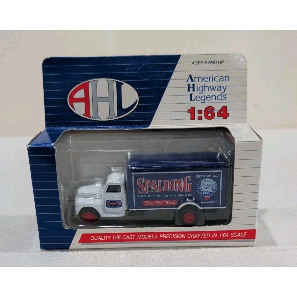 Spalding Golf American Highway Legends 1:64 Ford F-5 Die-Cast Box Truck NEW!
